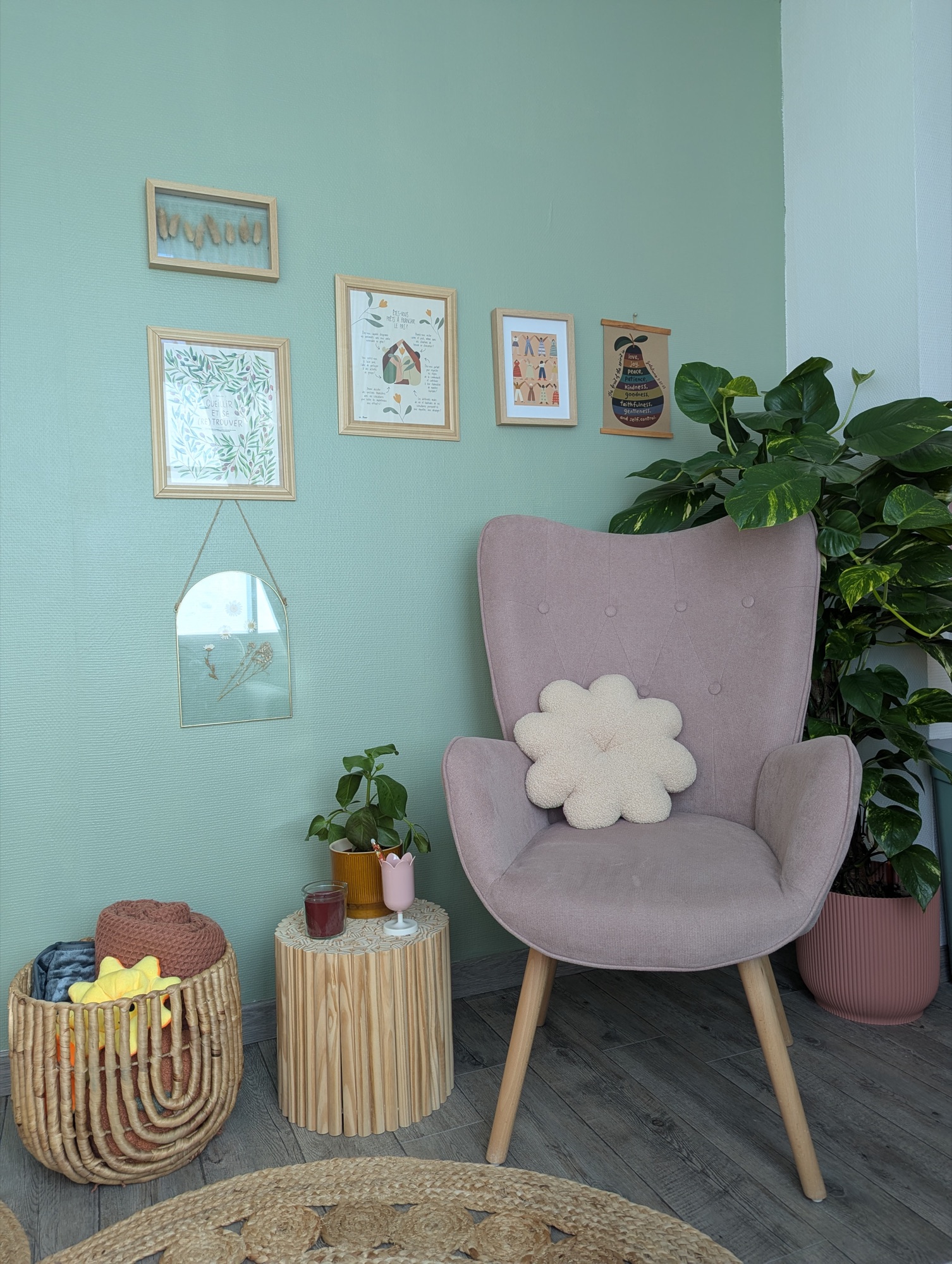 Détail cabinet - Fauteuil de thérapie