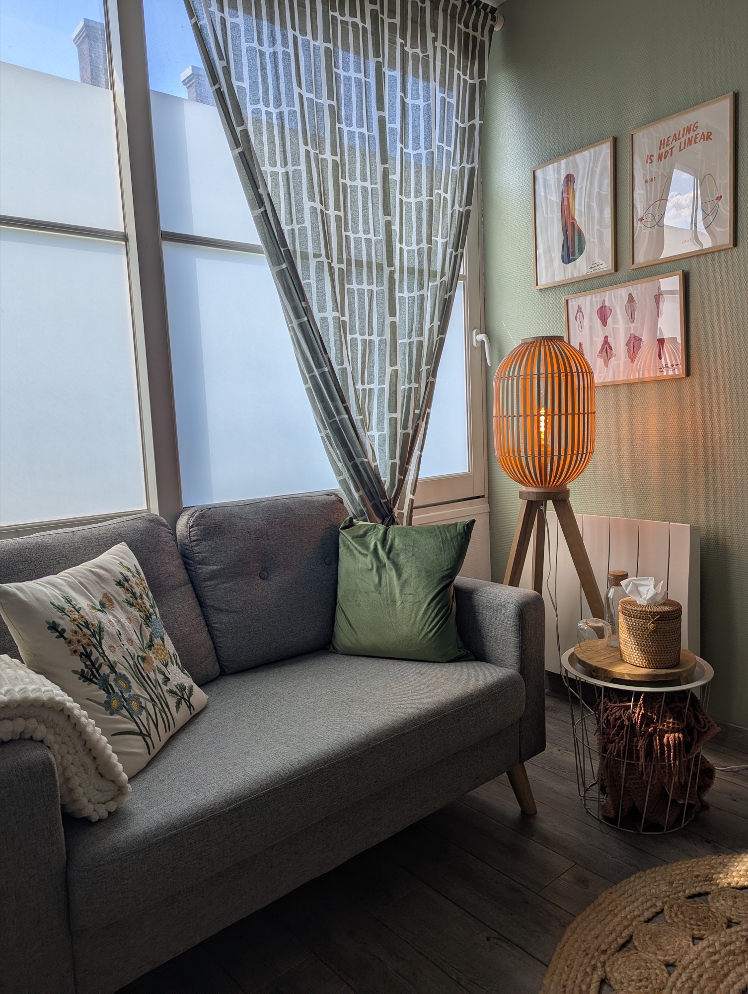 Ambiance douce cabinet - Espace de soin